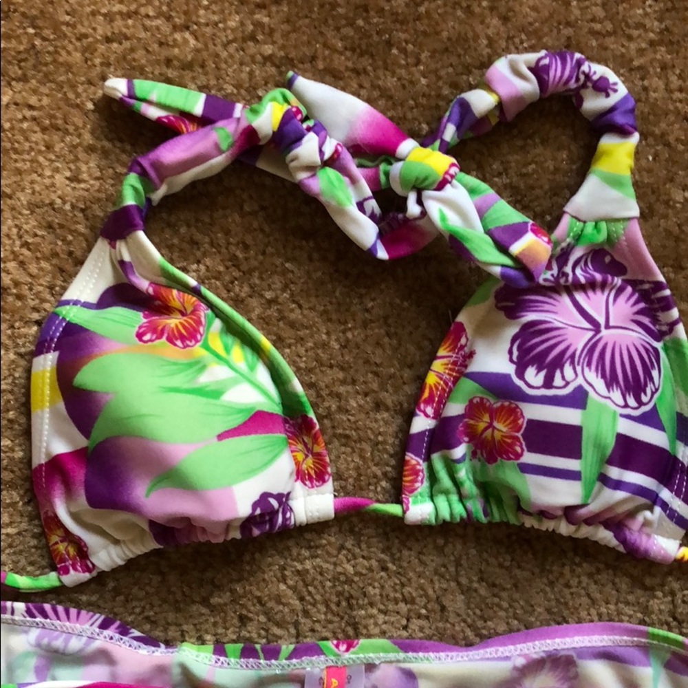 Apollo Swimwear Girls bikini 👙 Size 7/8 - Picture 2 of 4
